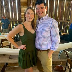 Flirty Sleeveless Green Dress